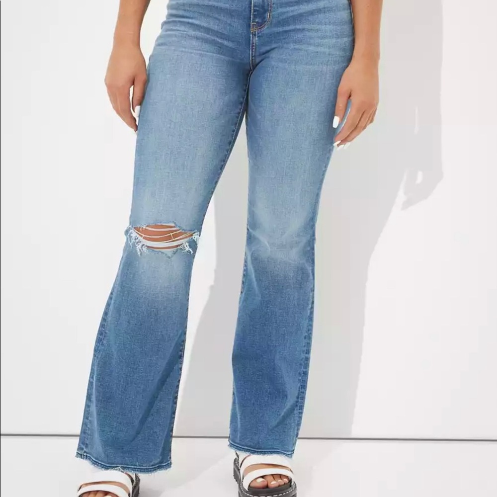 American Eagle Curvy Flare Jeans